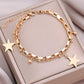 Sense Stars Pendant Beads Bracelets Gold