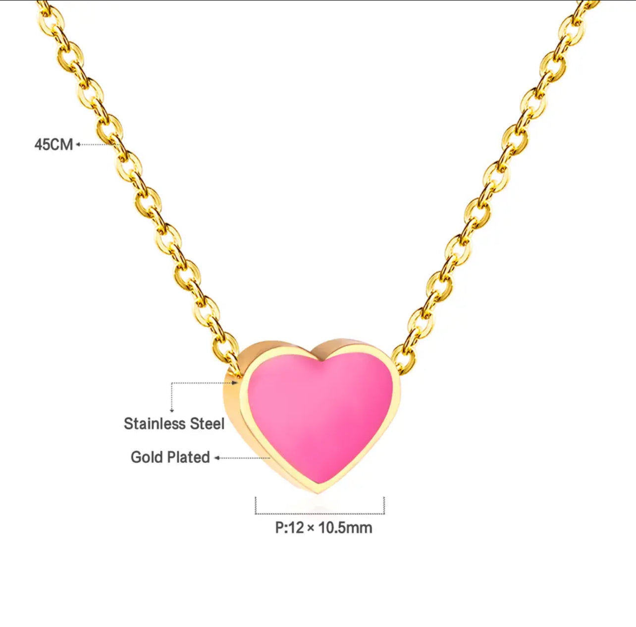 Heart Charm Necklace