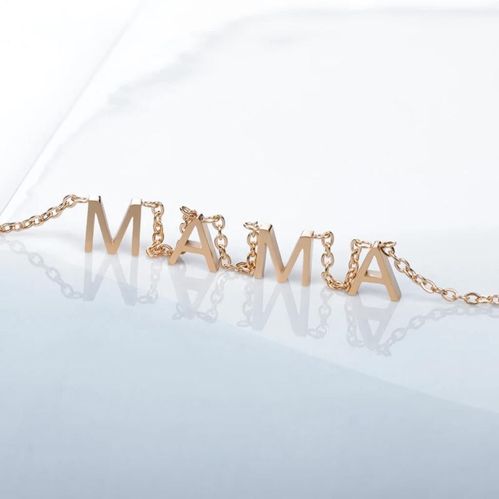 MAMA Necklace Gold