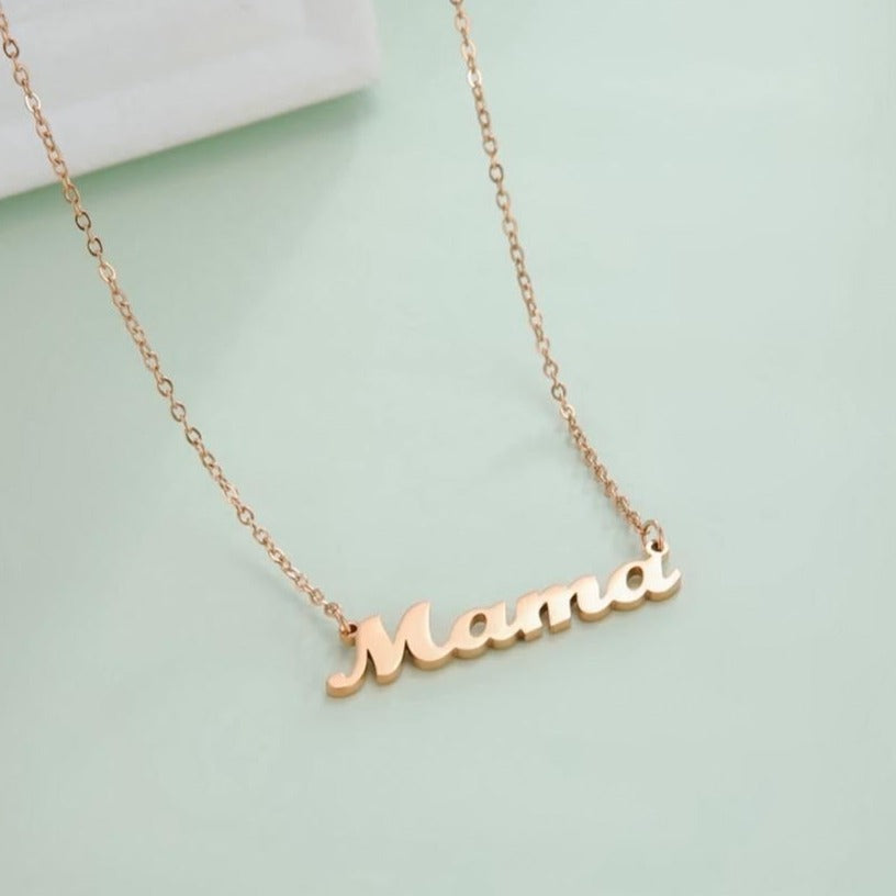 Mama Chain Necklace Gold