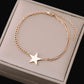 Chunky Star Bracelet Gold