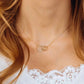 Double Loop necklace Gold