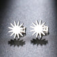 Sun Ray stud Silver