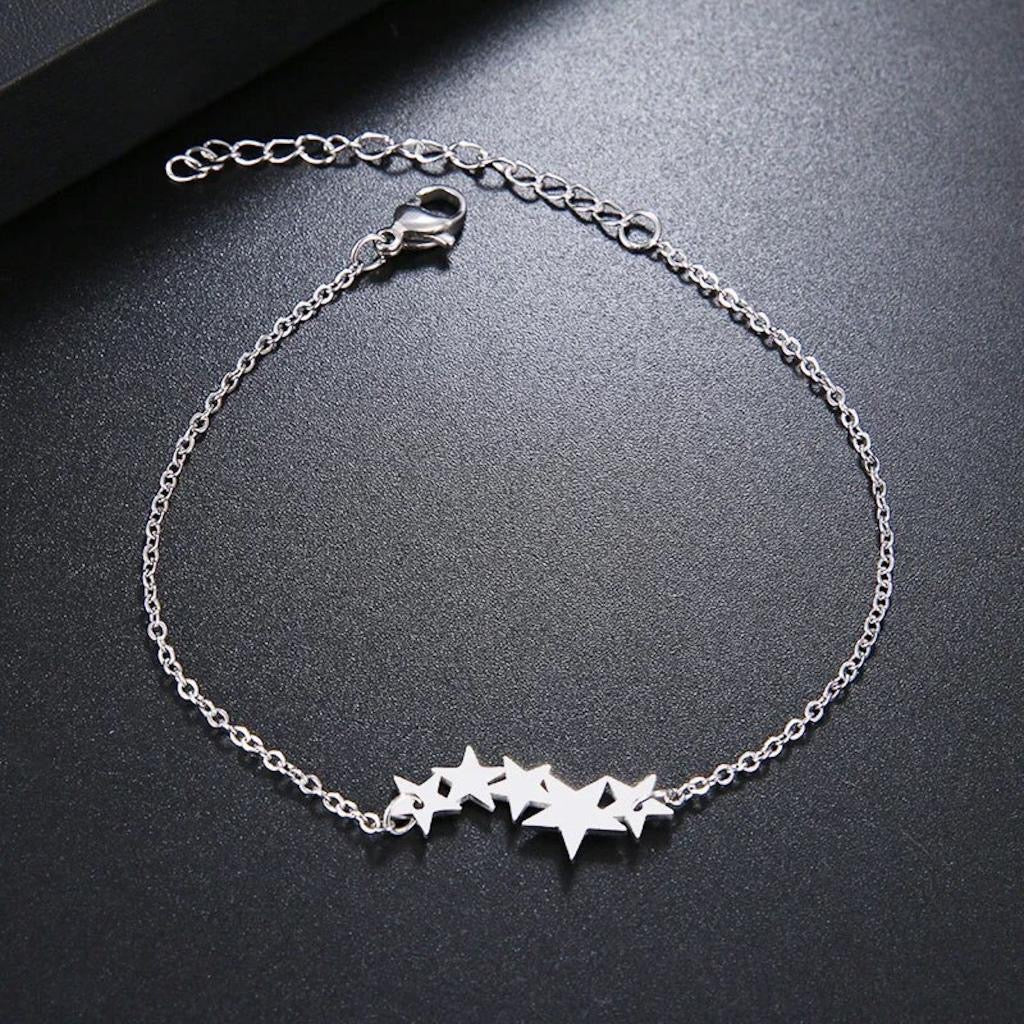 Star Cluster Bracelet Silver