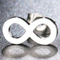 Infinity stud Silver