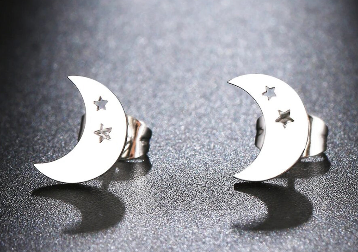 Moon Stars Silver