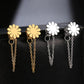 Flower Tassel Chain Gold