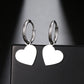 Heart Hoop Silver