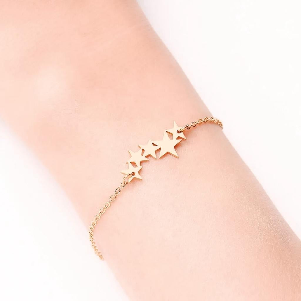 Star Cluster Bracelet Gold