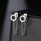 Hollow Round Tassel Chain Silver