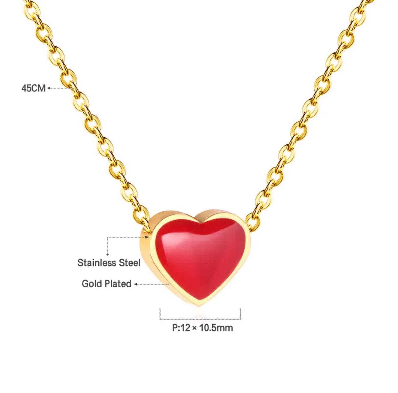 Heart Charm Necklace