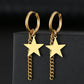 Star Pendant Chain Gold